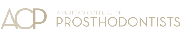 American College of Prosthodontists logo